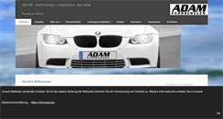 Desktop Screenshot of adam-fahrschulen.de